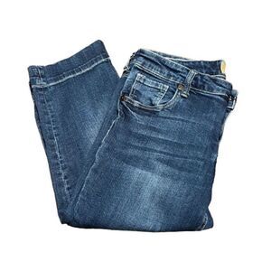 Kut From the Kloth Women's Cropped Jeans Medium Dark Wash Size 6